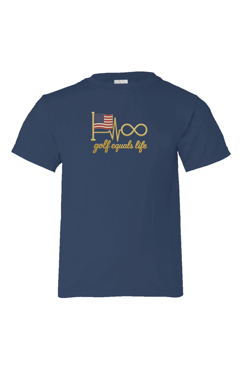 kids Organic USA Tee made in USA from 100% organic cotton – eco-friendly, soft, and sustainable clothing for children
